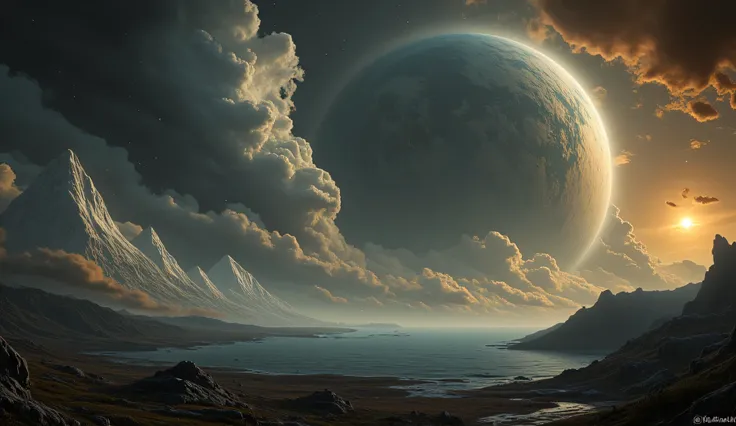 a planet that is destined for unavoidable destruction, cinematic, catastrophic