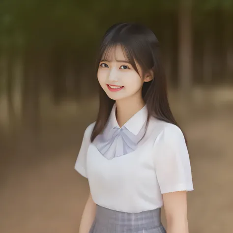 (highest quality, masterpiece, high resolution:1.2), 4K, (University Beauty Pageant Winner Sponsored By Famous Fashion Brand Company, Too beautiful (Japanese photo model) is laughing and looking at the viewer), (pure and neatest, grown with grace), (Shrink...