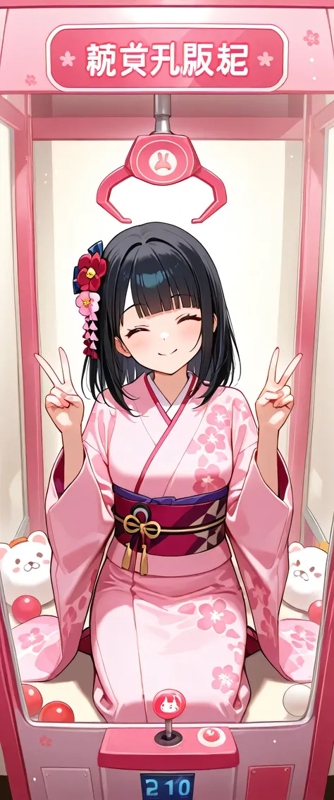 (beautiful girl: 1.3),masterpiece,Please redeem,Ultra-high resolution,rich contrast,Very high quality,8k,Highly detailed CG unit wallpaper,Texture,So ridiculous,RAW Photos,Please redeem anime,Depth of written boundary 1.2,(blunt bangs,medium hair,Black Hai...