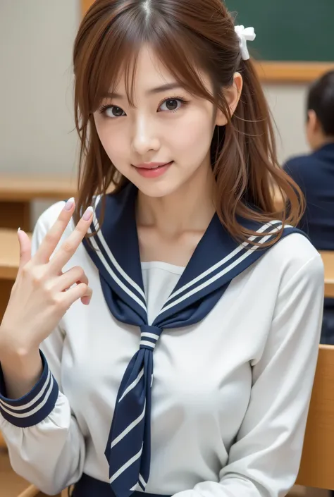 (Masterpiece, BestQuality:1.3),top quality,Real, (Photo realistic:1.3), (ultra detailed,8k:1.2), High Resolution,intricate composition,wallpaper,(Sharp photos, clear contrast:1.2) BREAK 1 japanese girl, 18 years old, (extremely beautiful japanese actress),...