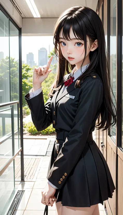 S,制服,Line up quietly before entering the claSSroom, 女の子,かわいい, MaSterpiece, DetailS