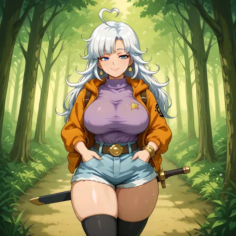 high side angle, ((anime scene, 1woman, solo)), (anime style Chrono Trigger:1.15, warm colors in anime style, ultra quality, full HD, 4K quality, perfectly detailed eyes, rich scenery details, ultra facial details, ultra image sharpness, epic atmosphere, b...