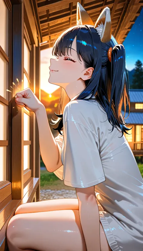 Takarada Rikka,(beautiful girl: 1.3),1girl,masterpiece, Highest quality, Ultra-high resolution,rich contrast,super high quality,8k,Highly detailed CG unit wallpaper,texture,Incredibly absurd,Ultra-high resolution,RAW Photos,Depth of Field 1.2,A village mou...