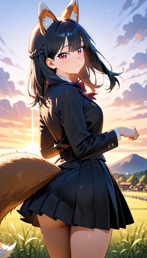 Takarada Rikka,(beautiful girl: 1.3),1girl,masterpiece, Highest quality, Ultra-high resolution,rich contrast,super high quality,8k,Highly detailed CG unit wallpaper,texture,Incredibly absurd,Ultra-high resolution,RAW Photos,Depth of Field 1.2,A village mou...