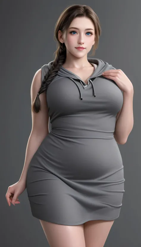 One Ukraine Mature Women, 19 years old, Very Cute and mature Appearance, Large Framed: 1.6, Big-boned: 1.55, Cute and Charming, Delicious Soft body, Large and significant top body portrait: 1.65, Deep Dark Gray Colour Clothes, Thick Yarns Trench Clothes, S...