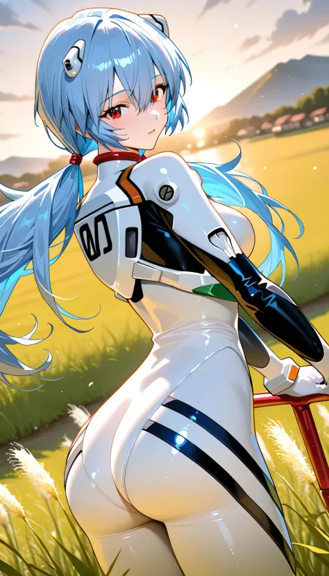 ayanami rei \(evangelion\),(2girl:1.4),(beautiful girl: 1.3),1girl,masterpiece, Highest quality, Ultra-high resolution,rich contrast,super high quality,8k,Highly detailed CG unit wallpaper,texture,Incredibly absurd,Ultra-high resolution,RAW Photos,Depth of...