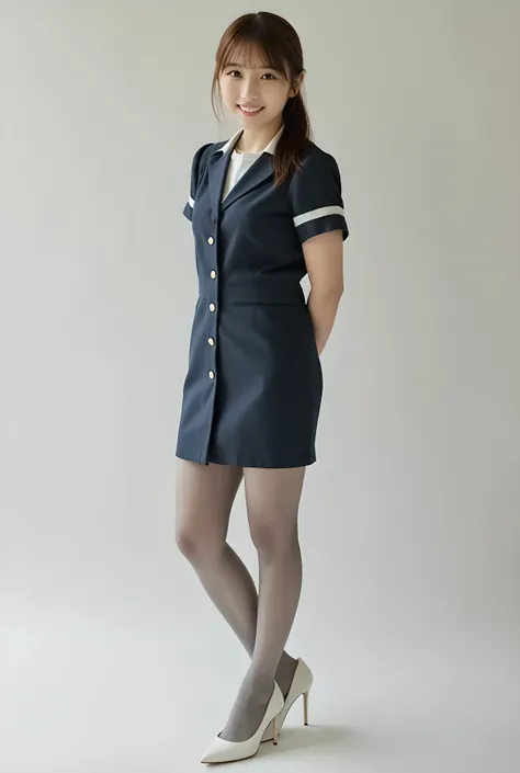      Super Real ,       photorealistic   ,    (Full body image:1.5),  she looks so happy      , shadow,           global illumination          , Alone, (japanese women in their 20s :1.5),      very beautiful、     cute smile ,    Slim,    brown hair ，　beau...