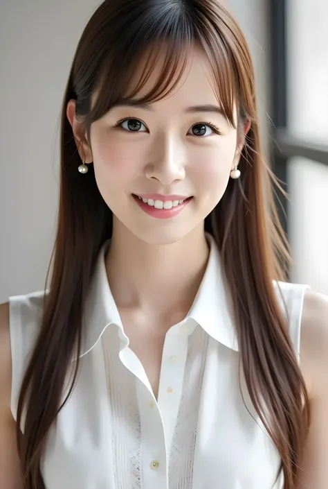       Super Real ,       photorealistic   ,    (Full body image:1.5),  she looks so happy      , shadow,           global illumination          , Alone, (japanese women in their 20s :1.5),      very beautiful、     cute smile ,    Slim,    brown hair ，　beau...
