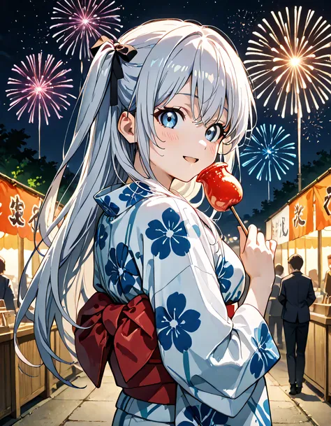 (ultra-detailed)), (highly detailed CG illustration), (best quality:1.2), ultra-highly detailed, colorful composition, artistic photoshoot, 1girl, solo focus,  upper body:1.3, moe anime character, girls, round face, rounded chin:1.2, short stature,  blue e...