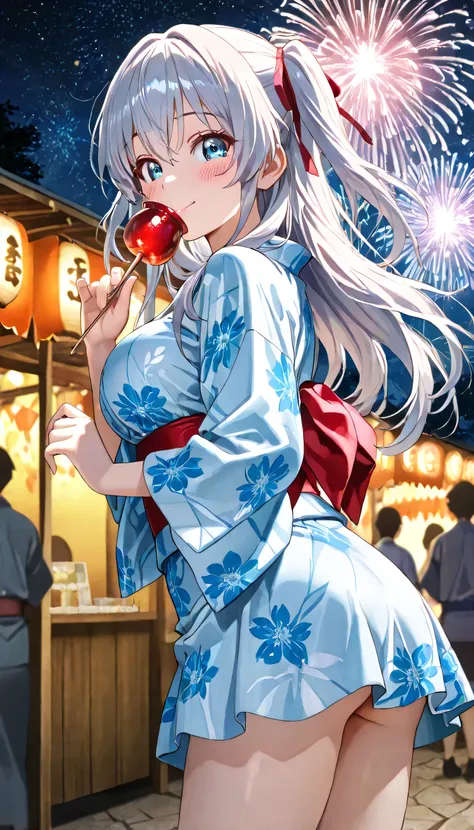 (ultra-detailed)), (highly detailed CG illustration), (best quality:1.2), ultra-highly detailed, colorful composition, artistic photoshoot, 1girl, solo focus, cowboyshot:1.3, moe anime character, girls, round face, rounded chin:1.2, short stature, blue e...