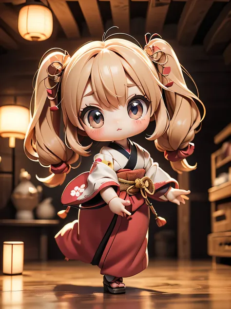 /* Abandoned Dolls */(((An old Japanese doll abandoned in the attic))),(((I open my eyes in the middle of the night))),(((floating in the air))),(((Seek out her husband with an adorable face))),(((poses that appeal to viewers))),(((emphasizes cute movement...