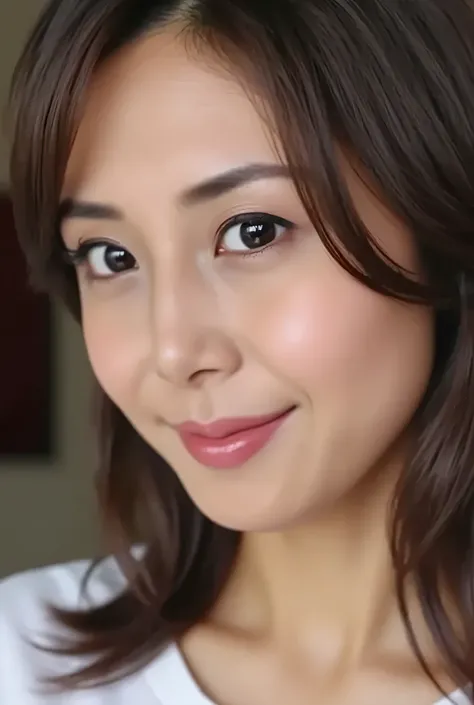 looking at viewer, beautiful skin, beautiful eyes, beautiful face, highly detailed eyes, make up, masterpiece, Super Details, Best lighting, Realistic and Realistic Pictures, high definition RAW color pictures, slightly smile, 