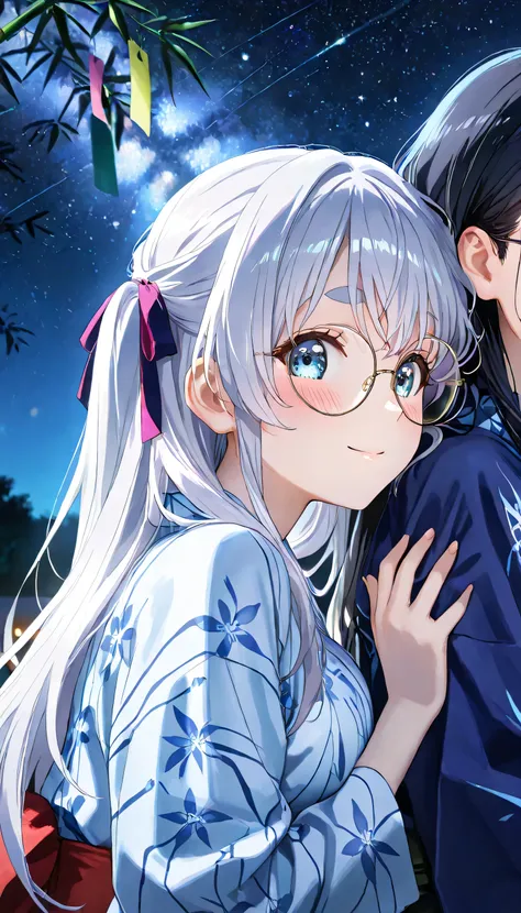(ultra-detailed)), (highly detailed CG illustration), (best quality:1.2), ultra-highly detailed, colorful composition, artistic photoshoot, 2girls, duo focus, Yuri:1.3, cowboyshot:1.3, moe anime character, round face, rounded chin:1.2, short stature, amp...