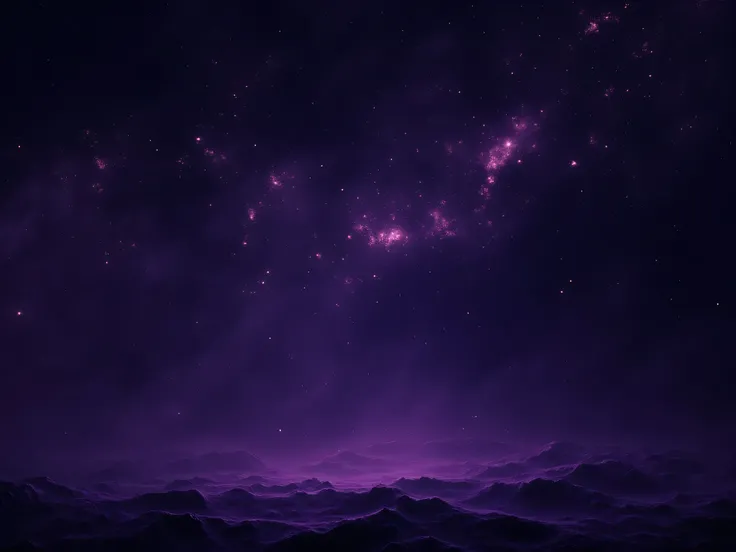 black and dark purple hue star background not cloud more realistic