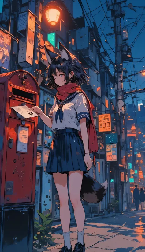 ((A world of delusion)), ((Highest quality)), ((masterpiece)), (detailed), ((very detailed face)), High resolution photograph, ((full body portrait)), 
A fantasy world, (a female junior high school student, 14 years old, she is wearing a short-sleeved whit...