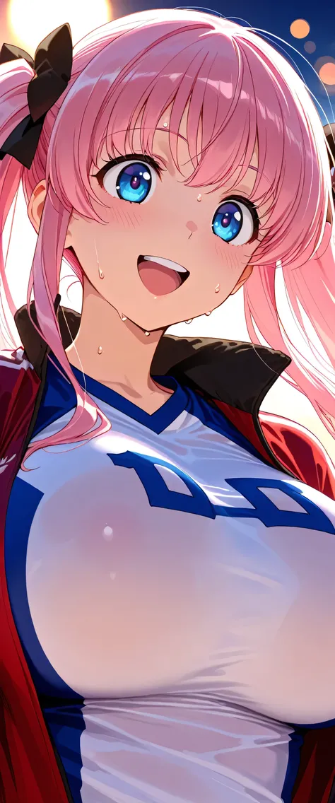 (beautiful girl: 1.3),masterpiece,Please redeem,Ultra-high resolution,Rich contrast,Very high quality,8k,Highly detailed CG unit wallpaper,Texture,So ridiculous,RAW Photos,Please redeem anime,Depth of written boundary 1.2,nodoka_haramura, 1girl, pink hair,...
