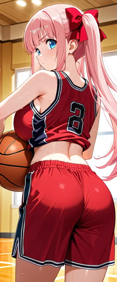 (beautiful girl: 1.3),masterpiece,Please redeem,Ultra-high resolution,Rich contrast,Very high quality,8k,Highly detailed CG unit wallpaper,Texture,So ridiculous,RAW Photos,Please redeem anime,Depth of written boundary 1.2,nodoka_haramura, 1girl, pink hair,...