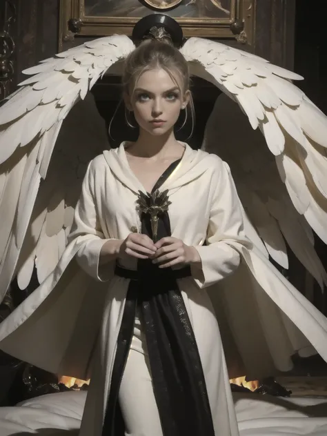 score_9, score_8_up, score_7_up, score_6_up, 1girl, fantasy, fantasy, dark angel has fallen to earth, broken/missing wing, best quality, masterpieces, burned white robes, looking at viewer, cowboyshot
