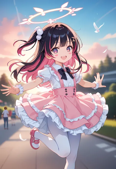 score_9, score_8_superior, score_7_superior, masterpiece, best quality, absurdres, high_fidelity, vibrant, sauce_anime, (rating_explicit:1.0), masterpiece, Highest quality, Adorable, 1girls, loli, child, yume kawaii, sweet lolita, Ruffled pants, hair, one ...