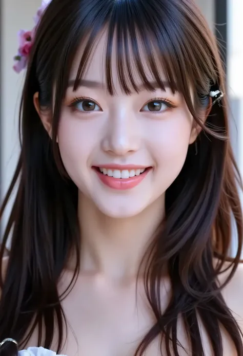 {{bust close-up pictures:1.8}},{{top quality:1.8}}}, {masterpiece:1.8}, {:1.8}},,{natural makeup:1.8},{{Big eyes with a very elaborate face:1.8}, {{ Beautiful White Skin:1.8 }}}, {Professional Lighting)}},{High Accuracy Selection},{{{{Picture of a face abo...