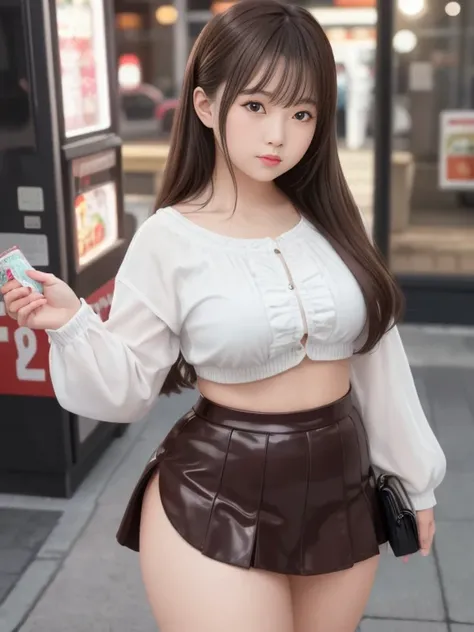 (top quality)、masterpiece、hyperrealism、Great highlights、
Intricate interior details, Full frame window,warm lighting,
Illuminated by interior lighting and sidewalk street lights、Convenience store lined with products,
A wonderful night、gives this scene a ...