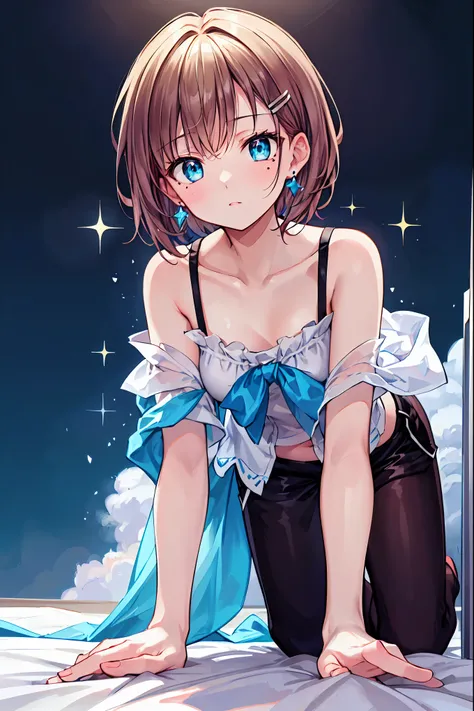 (破壊のないperfect anatomy:1.3),(Accurate and  details Beautiful Eyes,sparkling eyes),((top quality, 16 kg, masterpiece: 1.3)), Beauty, 1 person, big: 1.2, Slim Abs: 1.1, (stand on all fours:1.3), (:1.3), (super  details face, highly  details lips, Beautiful Ey...