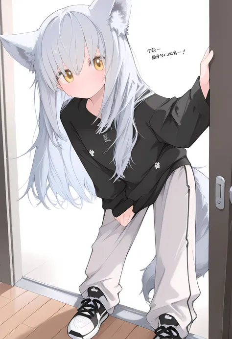 personagem. My name is Kael Lumino. She's 17 years old and I'm a boy. He has white hair and some black spots and my hair covers one of my eyes and no one can see him. My eyes are golden and shiny, my size is 1,63, sou fofo e lindo. My dress is a black jers...