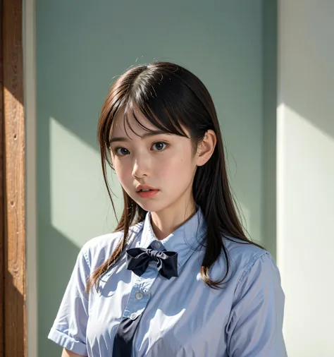 S,制服,Line up quietly before entering the claSSroom, 女の子,かわいい, MaSterpiece, DetailS
