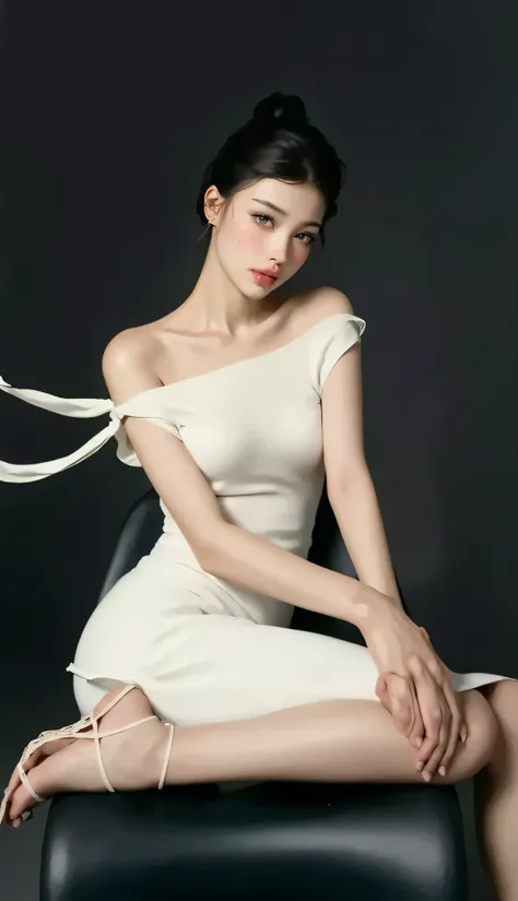 (masterpeace, high quality, high resolution, realistic photo, photography), beautiful woman, Age 30-36 years, Full face photo,  with light eyes , beautiful breasts, beautiful and detailed face,  cute smile , beautiful butt , angelic look, Beautiful legs, g...
