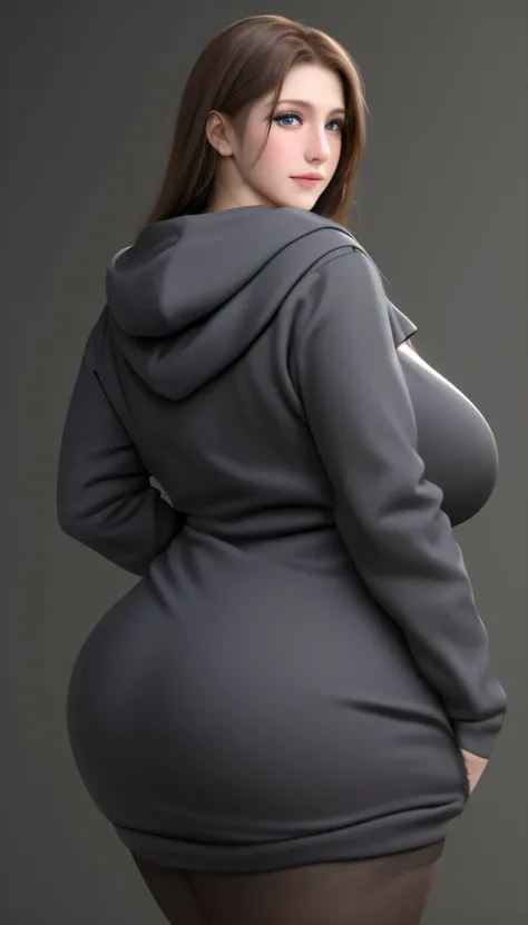 One Mature Ukraine Women, 19 Years Old, Biracial Beautiful Women, Charming, Beautiful, Large Framed: 1.6, Big Boned: 1.55, Delicious Soft Body, Large and Significant Top Body Portrait: 1.7, Carbon Black Clothes, Thick Yarns Trench Clothes, Smooth Collared ...