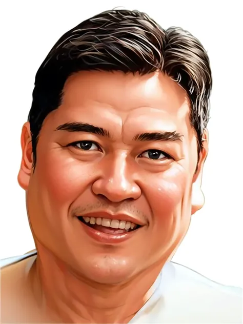 a close up of a man smiling with a white shirt, rick dai, ken wong, john jude palencar, ross tan, michael okuda, darren quach, allan lee, steven jung, ramil sunga, david luong, reuben wu, victor ngai, howard pak, christopher cao, kevin hou, timothy kong, e...