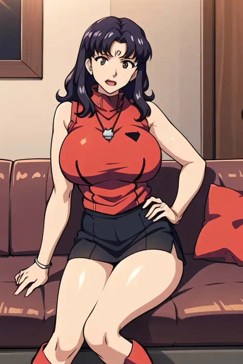 can you draw a woman in a Sailor Moon costume,Big Breasts,sleeveless woman,pleated micro mini skirt,Beautiful legs,boots,This work is 、This alone surprised me,don't prepare her face for work,yellow shirt,wearing a dark blue miniskirt and G-pants, lying on...