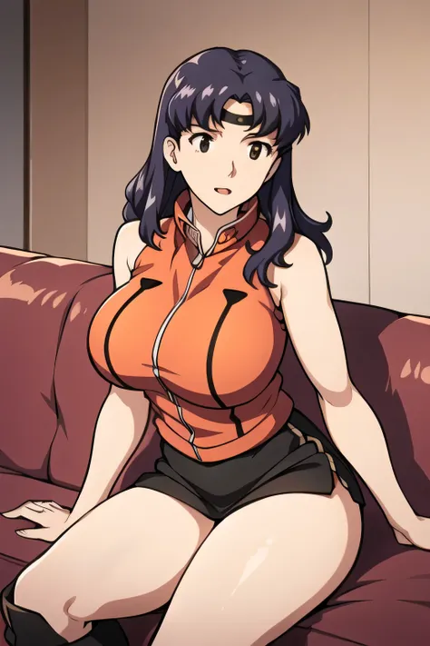 can you draw a woman in a Sailor Moon costume,Big Breasts,sleeveless woman,pleated micro mini skirt,Beautiful legs,boots,This work is 、This alone surprised me,don't prepare her face for work,yellow shirt,wearing a dark blue miniskirt and G-pants, lying on...