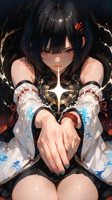 748cmstyle, anime girl, perfect hands according to anatomy, 5 fingers, perfect legs according to anatomy, 2 legs, 
realistic shadow quality, realistic reflection quality, Realistic light quality, masterpiece, High Quality, High Quality, High quality eye de...