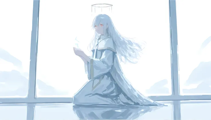 hands together holding the aura