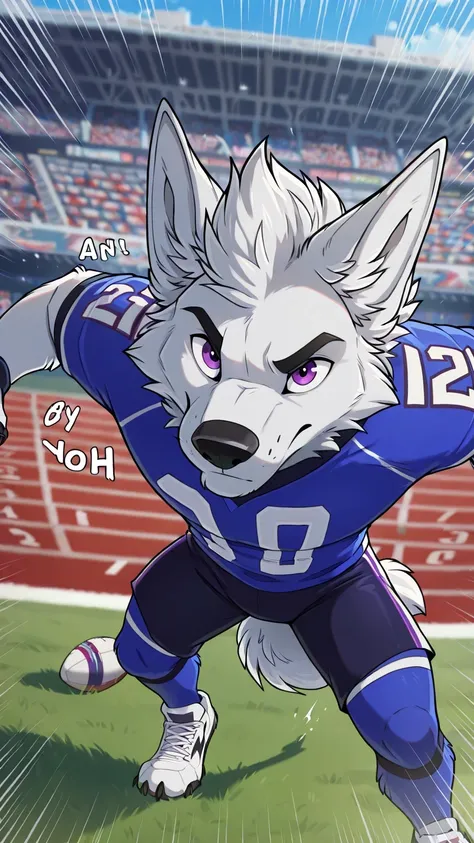 depth of field, american football stadium background, eye Reflections, Reflections, dutch angle, anthropoid, adult, byry, without humans, cola, sound effect, Close-up, sound effect, lines of motion, swimsuit by ango76 , Masterpiece, better qualit...