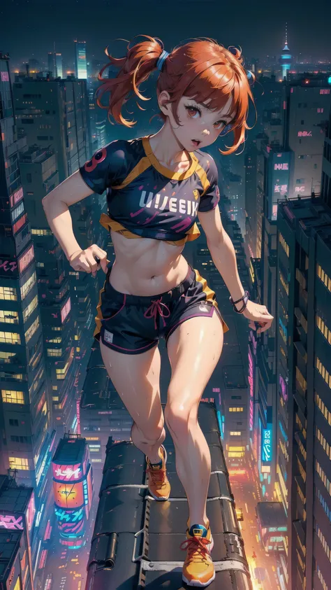 ((top quality, ultra-detailed, high resolution, extremely detailed CG, unity 8k wallpaper, by famous artist, perfect anatomy, super detailed skin, cinematic lighting, UHD, retina, anatomically correct, 1080P)), ((slim, skinny and petite body)), ((short sta...