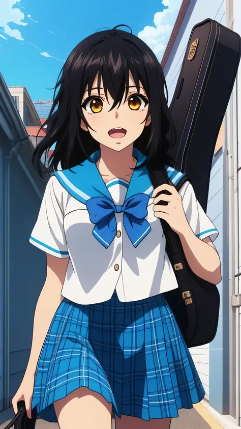 {{{masterpiece}}}, (best quality:1.5), (ultra-detailed:1.5), {illustration}, {{an extremely delicate and beautiful}}, (beautiful detailed eyes:1.6), absurdres, highres, extremely detailed face, 16k, hd, visual anime de uma jovem mulher, extremamente bonito...