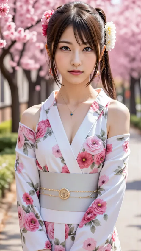 ((( Ultimate Masterpiece)))、(((top quality)))、(((Beauty Painting)))、Realistic Portraits、 8k、 beautiful woman:20 years old:accurate anatomy、 beautiful face、 beautiful hair、 Beautiful Eyes、 beautiful breasts、 beautiful body、 beautiful legs、(wearing a beautif...