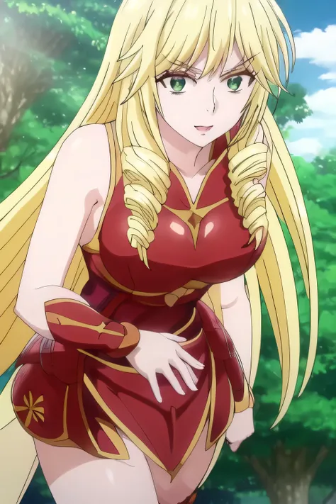 Blond wavy long-haired woman， Smile Yang   ，I'm in a vacant lot，、If possible，，can you draw high school gym clothes，WHITE SHIRT， navy blue panties，紺色Bulma，，（（（Facial expression comes first, so don't crop your face）））,，I am alone ，、sunny day、Outdoors,    ,（L...