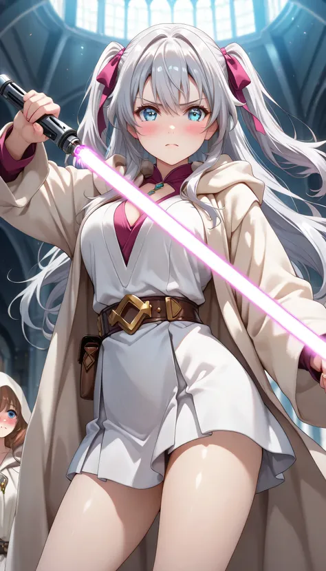 ((ultra-detailed)), (highly detailed CG illustration), (best quality:1.2), ultra-highly detailed, colorful composition, artistic photoshoot, 1girl:1.3, solo focus:1.3, thigh to top, cowboy shot, moe anime character, round face, rounded chin:1.2, short stat...