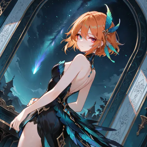 4k resolution, masterpiece after sex,8k ,wallpaper,detailed background,highest resolution,best quality,HD Image Quality, top quality,Best CG,Best Art,Ultra Precise Art, I pay attention to every detail ,ultra-fine rendering style,beautiful starry sky,Countl...