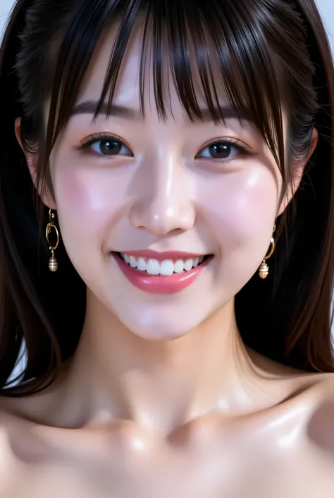 (top quality:1.4),(masterpiece:1.4),(realistic:1.4),(realistic:1.2),(超high res, オリジナルの   Picture   :1.4),(high res, Very Detailed:1.2),(8k:1.2),   {Picture}   ,{黒髪の女性の   Picture   },{  Bang:1.8},[],[stretches my chest],{{and a bright color, shining eyeshad...