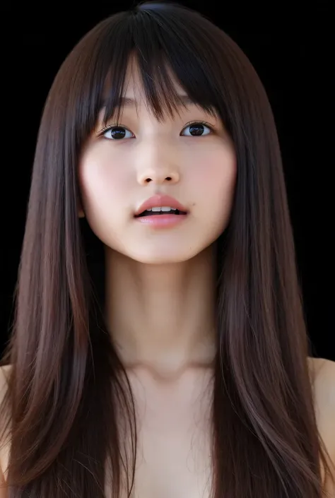 she wants to kiss, masterpiece, correct, Super Detailed, ultra correct, High Quality, Award winning, 最High Quality, 16 kg, perfect anatomy, (Front Map, upper body), ultra high resolution hair, brown hair, Long Hair, detailed face, realistic textured skin, ...