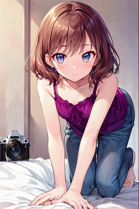 (破壊のないperfect anatomy:1.3),(Accurate and details Beautiful Eyes,shining eyes),((top quality, 16 kg, masterpiece: 1.3)), Beauty, 1 person, big: 1.2, Slim Abs: 1.1, (gets on all fours:1.3), (:1.3), (super details face, highly details lips, Beautiful Eyes,...