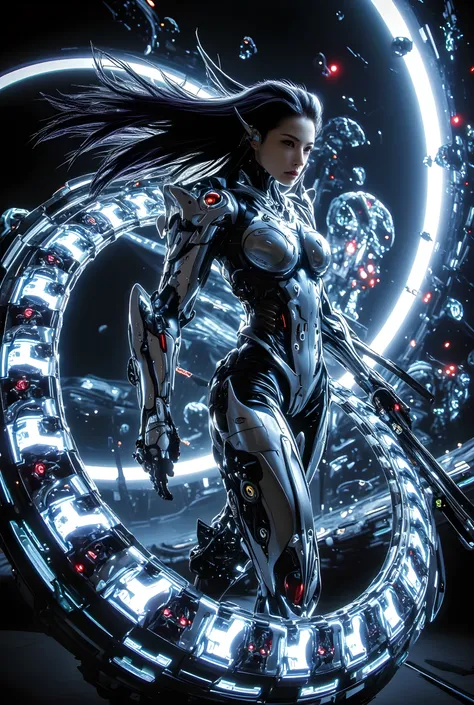 overall":"award winning color photo of a alluring beautiful woman in futuristic hightech pilot suit with a massive size mecha robot behind her by Yoshitaka Amano, Yoji Shinkawa, Amy Judd and Edward Weston,in heroic battle theme", "setting": "The theme is t...