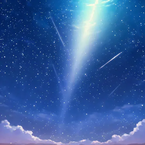 Makoto Shinkai、「My cry、is still in the sky」、Space