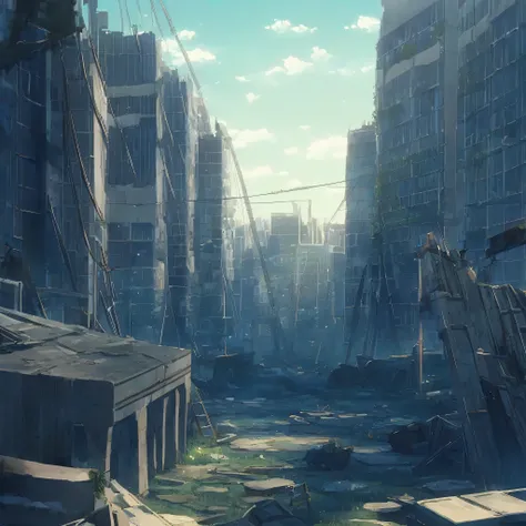 Makoto Shinkai、「Portrait in Ruins」、Space