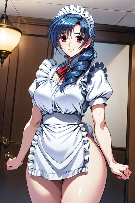 Facial expression comes first, Therefore、 ,can you draw more delicate expressions,women with relaxed and gentle smiles,can you draw a more delicate expression?,(blue long hair) ,women in waitress-style uniforms,can you draw more delicate expressions,Mini ...