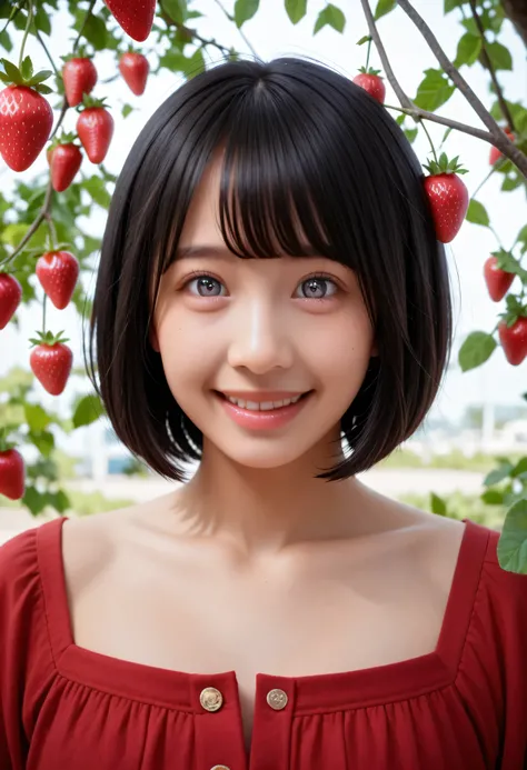 (very detailed}, , {Highest Quality}, {Super High Quality}, {highest resolution}, {{{sharp focus:pupil}}, {{16k}}, {{Realistic and Stunning Portrait of a Japanese High School Student: 2.0}}}, ((bust up:2.0))), {{Happy Smile: 2.0}}, {detailed facial depicti...